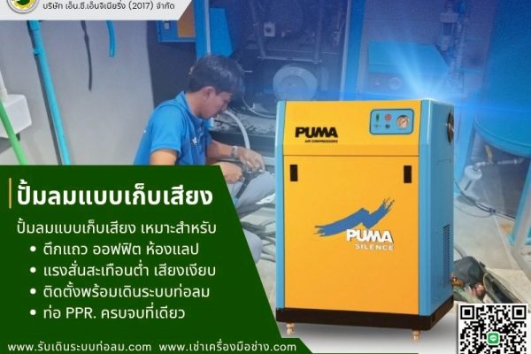 ปั๊มลมแบบเก็บเสียง